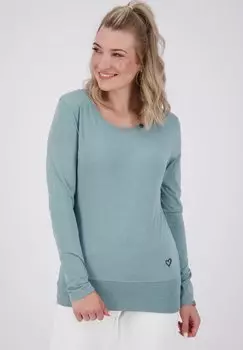 Топ с длинными рукавами CONNYAK A LONGSLEEVE alife & kickin, цвет pacific melange