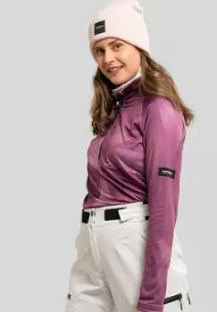 Топ с длинными рукавами CORBIN HALF-ZIP Icepeak, фиолетовый