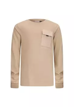 Топ с длинными рукавами CORNELIO Retour Jeans, бежевый