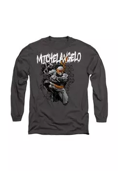 Топ с длинными рукавами Cotton Soul, антрацит