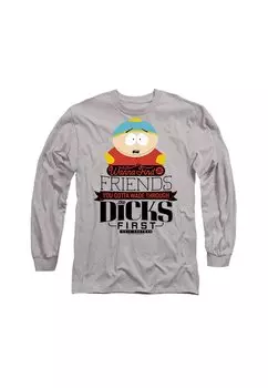 Топ с длинными рукавами Cotton Soul, серый