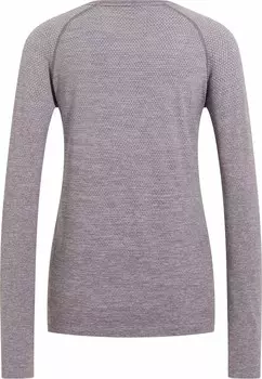 Топ с длинными рукавами CREW NECK ESSENTIAL SEAMLESS ODLO, серый