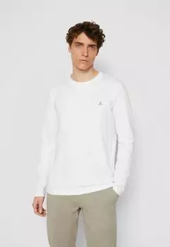 Топ с длинными рукавами CREW NECK ,ICON CHEST PRINT Marc O'Polo, цвет white