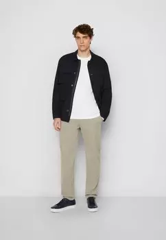 Топ с длинными рукавами Crew Neck ,Icon Chest Print Marc O'Polo, белый