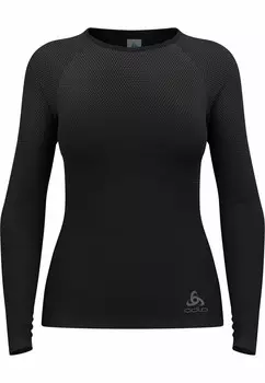 Топ с длинными рукавами CREW NECK PERFORMANCE ECO ODLO, черный