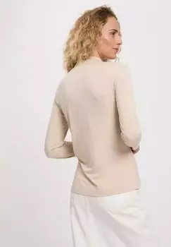 Топ с длинными рукавами Cross Jeans, бежевый