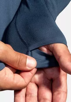 Топ с длинными рукавами DASH 1/2 ZIP 2.0 Brooks, темно-синий