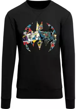 Топ с длинными рукавами DC COMICS BATMAN COMIC BOOK F4NT4STIC, черный