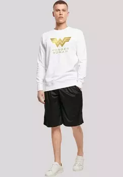 Топ с длинными рукавами DC COMICS GOLDEN LOGO F4NT4STIC, белый
