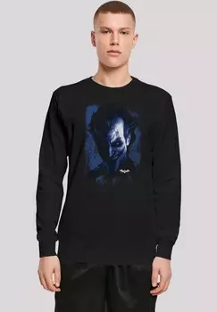 Топ с длинными рукавами DC COMIS BATMAN ARKHAM ASYLUM JOKER F4NT4STIC, черный