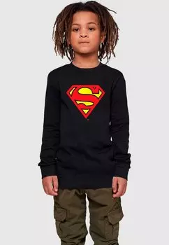 Топ с длинными рукавами DC ORIGINALS-SUPERMAN SHIELD ABSOLUTE CULT, цвет black