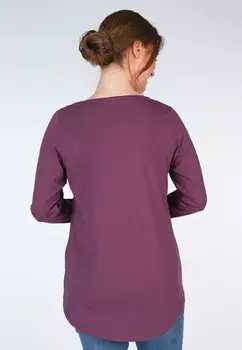 Топ с длинными рукавами Deerberg, фиолетовый