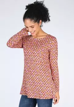 Топ с длинными рукавами Deerberg, красный