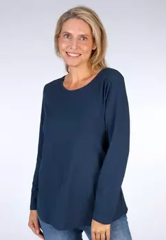 Топ с длинными рукавами Deerberg, темно-синий