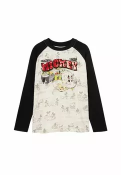 Топ с длинными рукавами Desigual, белый