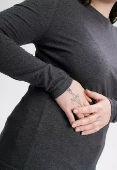 Топ с длинными рукавами DHIVYA MELA, антрацит