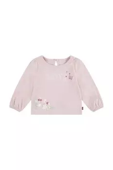 ТОП с длинными рукавами для малышей LS PUFF DETAIL TOP Levi's, розовый