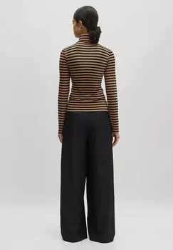 Топ с длинными рукавами EDITED, коричневый