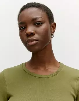 Топ с длинными рукавами EDITED, зеленый