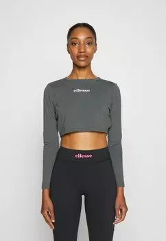 Топ с длинными рукавами Ellesse, темно-серый