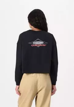 Топ с длинными рукавами ERA OVERSIZED CROP Quiksilver, черный