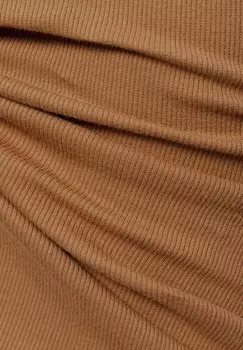 Топ с длинными рукавами ESTEFANIA EDITED, коричневый