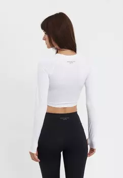 Топ с длинными рукавами Even&Odd active, кремовый