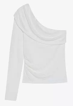 Топ с длинными рукавами Even&Odd, молочный