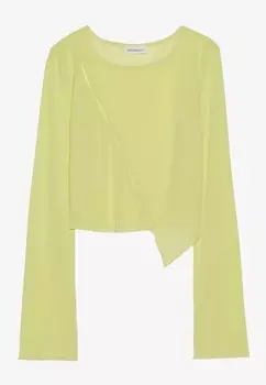 Топ с длинными рукавами Even&Odd, светло-желтый