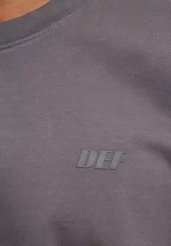 Топ с длинными рукавами Everyday DEF, стираный антрацит