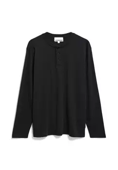 Топ с длинными рукавами FAANO ARMEDANGELS, черный