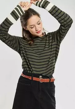 Топ с длинными рукавами FAN-RUSTIQUE Armor lux, темно-зеленый