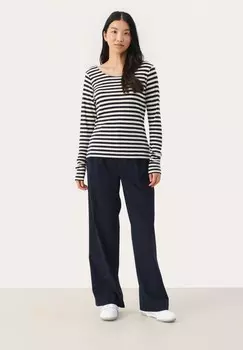 Топ с длинными рукавами FANNEYSPW Part Two, темно-синий