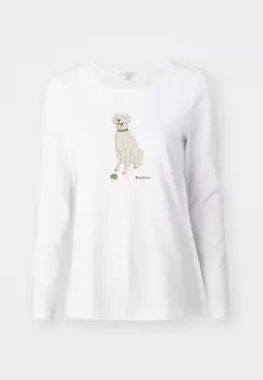 Топ с длинными рукавами FAREHAM Barbour, белый