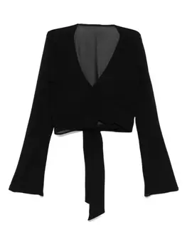 Топ с длинными рукавами Fever Maison Close, черный