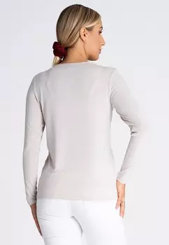 Топ с длинными рукавами Figl, бежевый