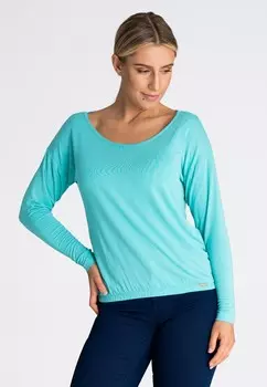Топ с длинными рукавами Figl, бирюзовый