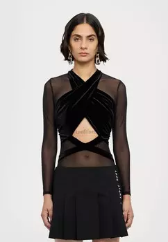 Топ с длинными рукавами FLAWLESS BODYSUIT Undress Code, черный