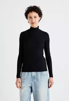 Топ с длинными рукавами FLORY Pepe Jeans, черный