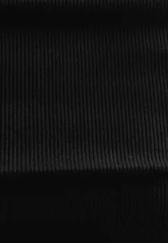 Топ с длинными рукавами FOLDOVER BARDOT New Look, черный