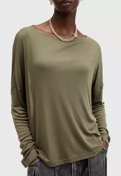 Топ с длинными рукавами FRANCECSO RITA TEE AllSaints, зеленый