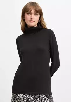 Топ с длинными рукавами Franco Callegari, черный