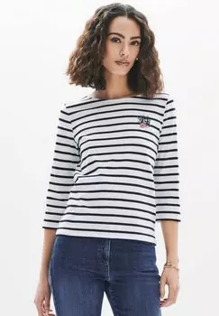 Топ с длинными рукавами FRENCH BRAND FASHION ELEGANT MODERN Caroll, синий