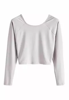 Топ с длинными рукавами FRONT REGULAR FIT Next, розовый