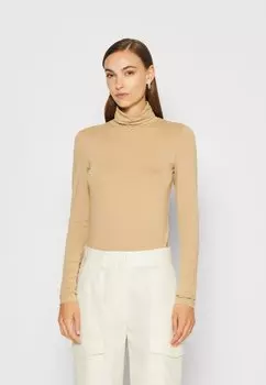 Топ с длинными рукавами GANT SLIM TURTLENECK, цвет dark khaki