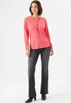 Топ с длинными рукавами Garcia, розовый