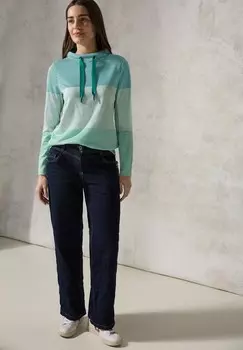 Топ с длинными рукавами GESTREIFTES BLOCK Cecil, зеленый