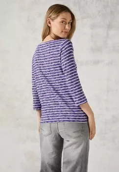 Топ с длинными рукавами GESTREIFTES Cecil, фиолетовый