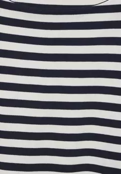 Топ с длинными рукавами GESTREIFTES Street One, темно-синий