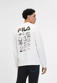 Топ с длинными рукавами GITA LONG SLEEVES Fila, белый